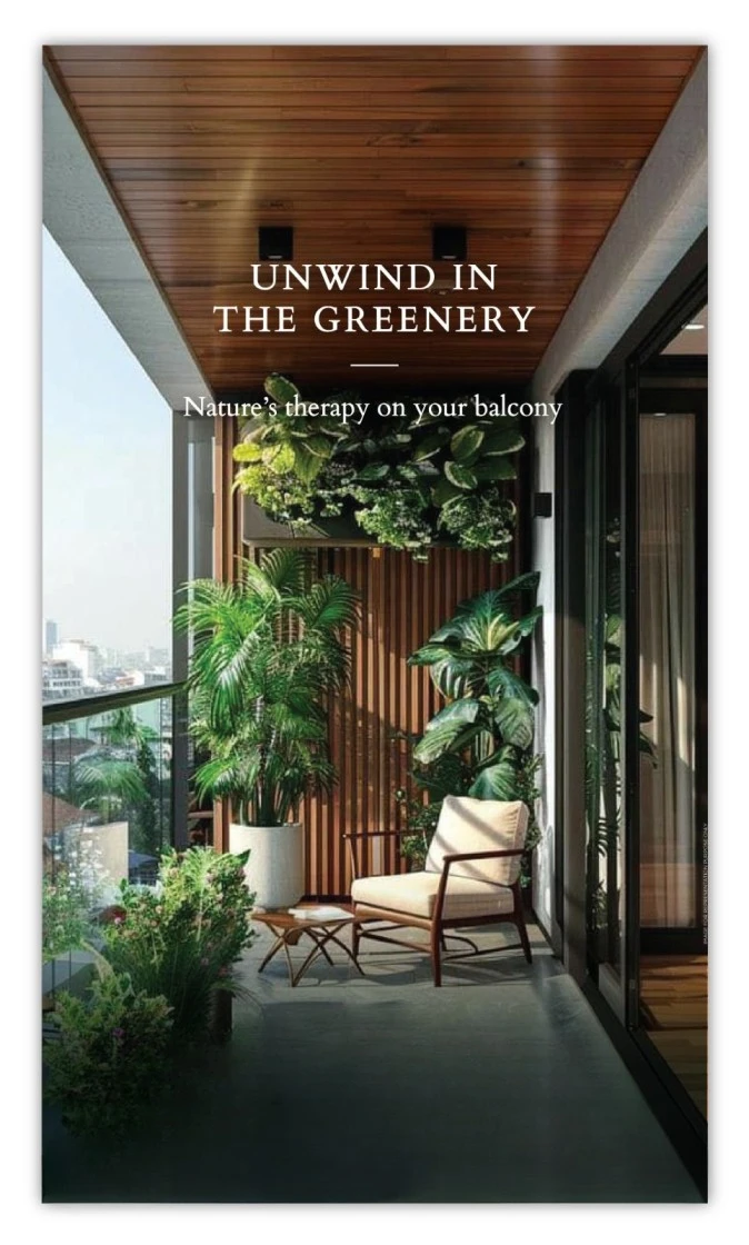 Unwind In The Greenery